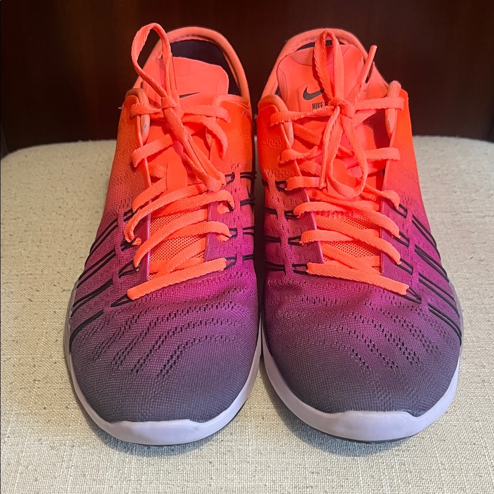 Nike Free Training-6 Orange-to-Purple Gradient Shoes